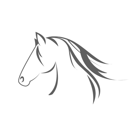 Horse symbolの写真素材