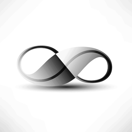 Silver Infinityの写真素材