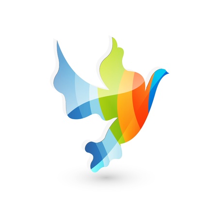 Dove of Peaceの写真素材