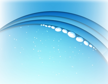 Water background  Illustration of a fresh and clean waterのイラスト素材