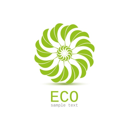 Leaf nature iconのイラスト素材