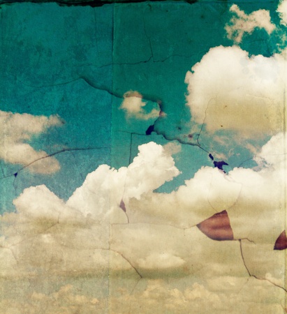 Vintage skyの写真素材