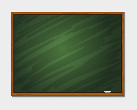 Chalkboard blackboard with frame isolated のイラスト素材