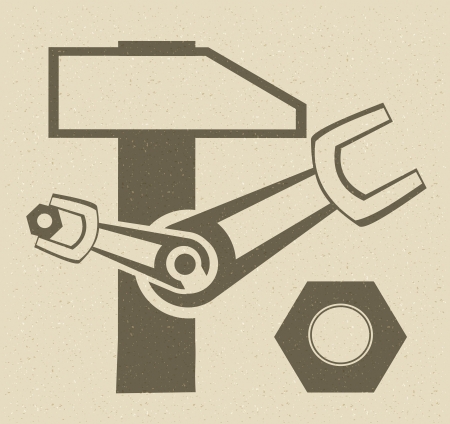 Car service signのイラスト素材