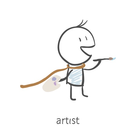 Artist のイラスト素材