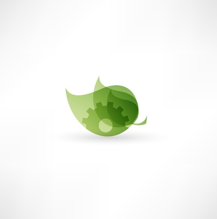 Eco Gear Icon のイラスト素材