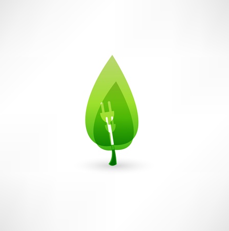 Green energy conceptのイラスト素材