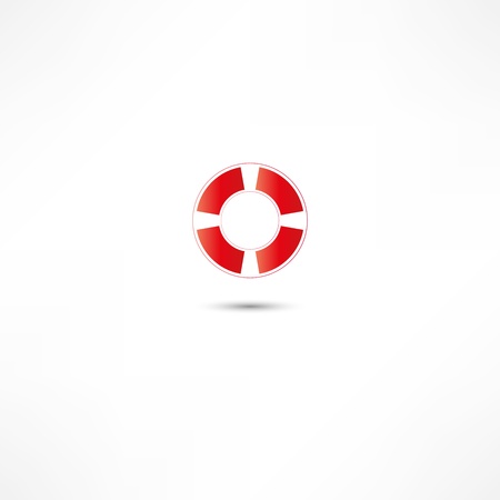 Lifebuoy Icon のイラスト素材