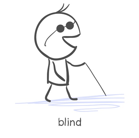 Blind のイラスト素材
