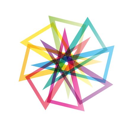 Business abstract iconのイラスト素材