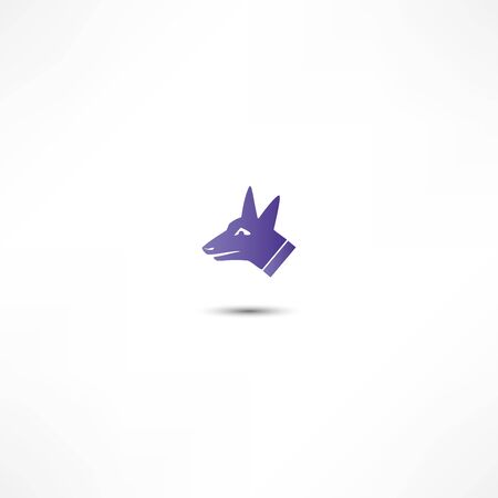 Dog Iconのイラスト素材