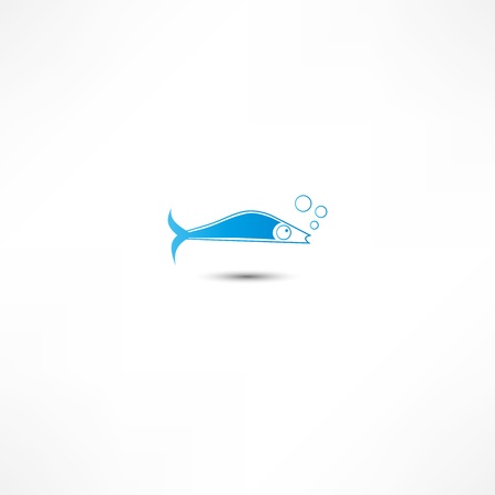  Fish  Iconのイラスト素材