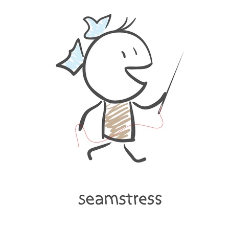 Seamstress のイラスト素材