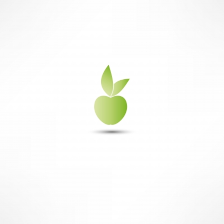 Apple Iconのイラスト素材