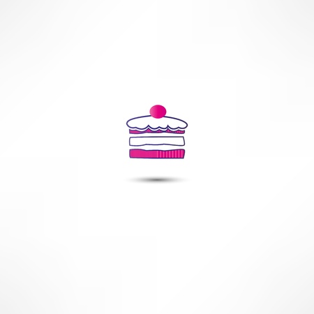 Cake Icon のイラスト素材
