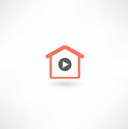 cinema iconのイラスト素材