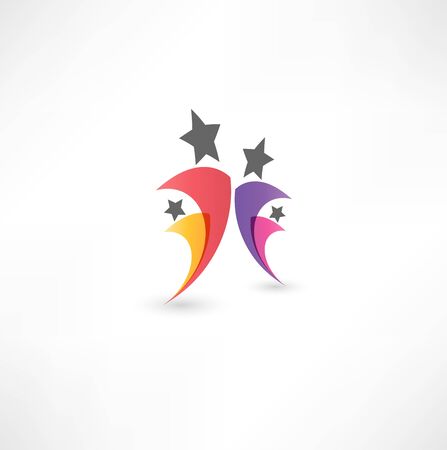 Success people iconのイラスト素材