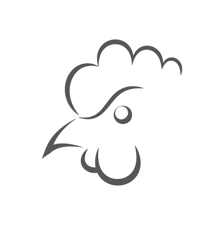 Rooster Iconのイラスト素材
