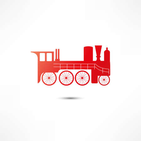 Locomotive Iconの写真素材
