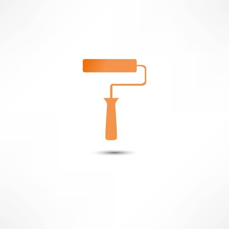 Paint Roller iconの写真素材
