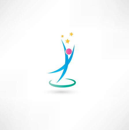 Success people iconの写真素材