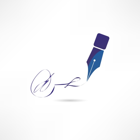 Pen iconのイラスト素材