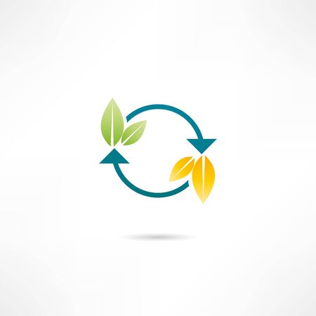 Spring and Autumn iconのイラスト素材