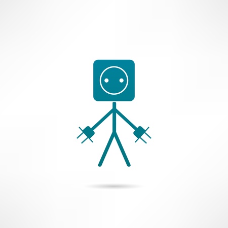 Socket iconのイラスト素材