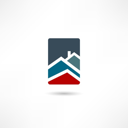 Real estate iconのイラスト素材