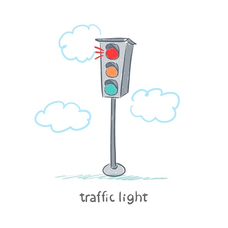traffic lightのイラスト素材