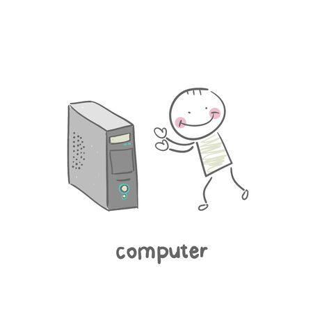 Computerのイラスト素材
