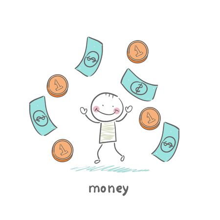 moneyのイラスト素材