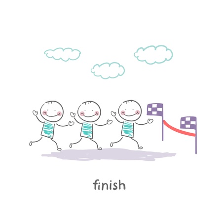 finishのイラスト素材