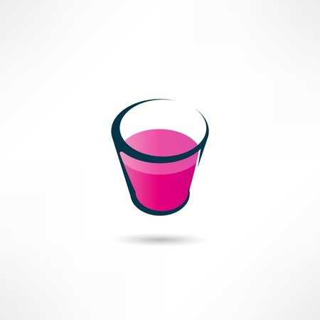 glass iconのイラスト素材