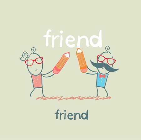 friendのイラスト素材