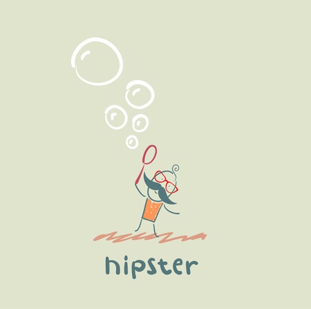 hipsterのイラスト素材