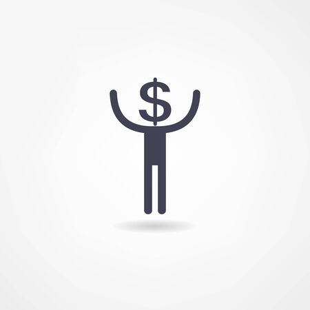 income iconのイラスト素材