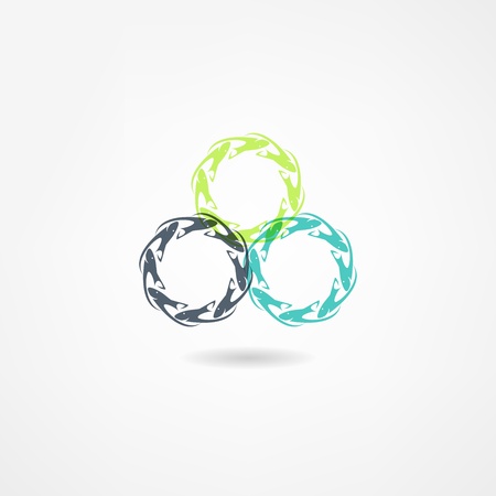 abstract iconのイラスト素材