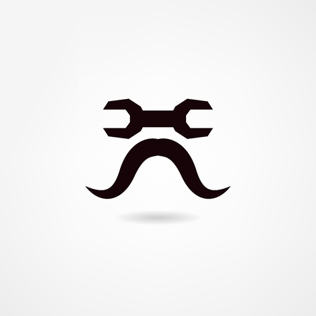 mechanic iconのイラスト素材