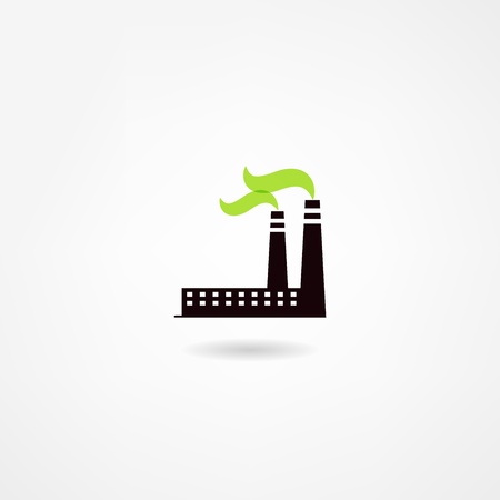 factory iconのイラスト素材