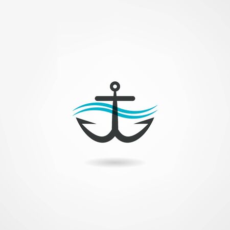 anchor iconのイラスト素材