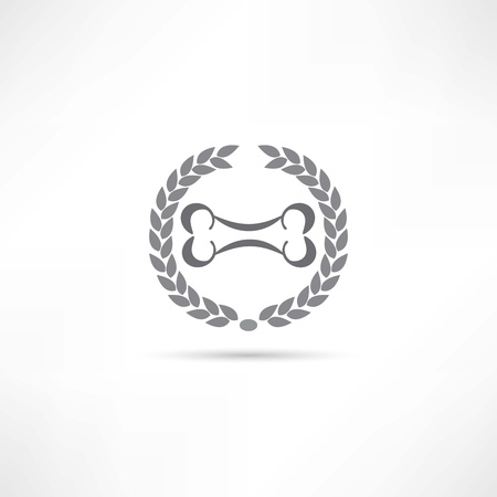 bone iconのイラスト素材