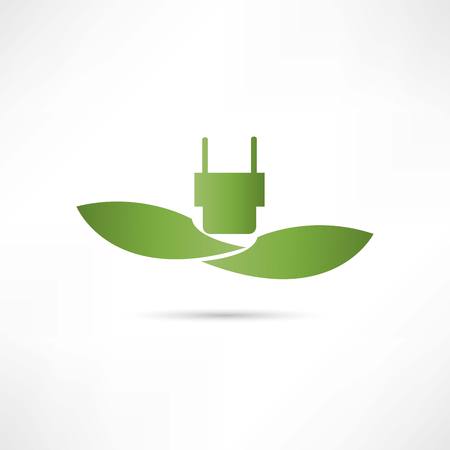 ecology iconのイラスト素材