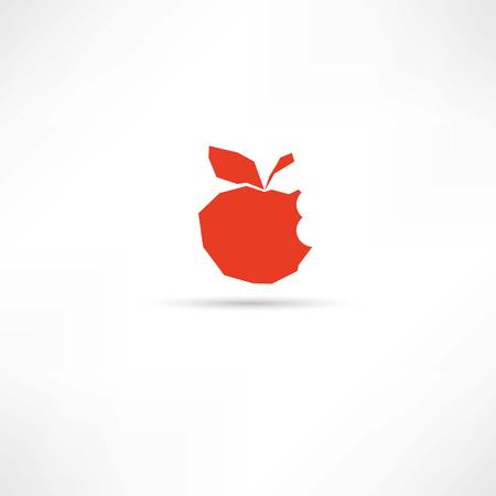apple iconのイラスト素材