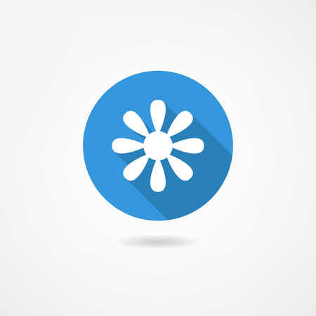 flower iconのイラスト素材