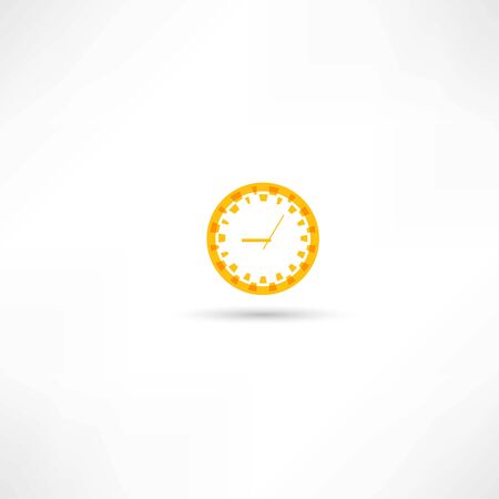 clock iconsのイラスト素材