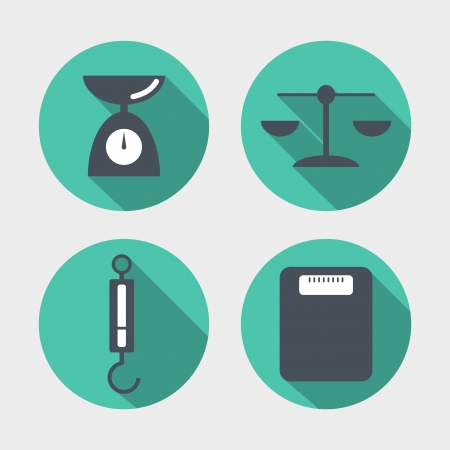 Balance iconsのイラスト素材