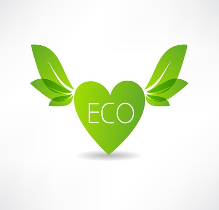 love concept to ecology iconのイラスト素材