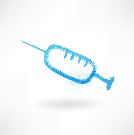 syringe iconのイラスト素材