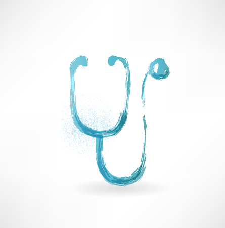stethoscope iconのイラスト素材